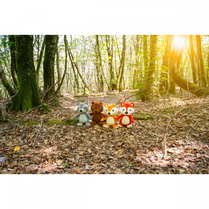 Soft toy for dogs Gloria Nitzan Brown Polyester polypropylene