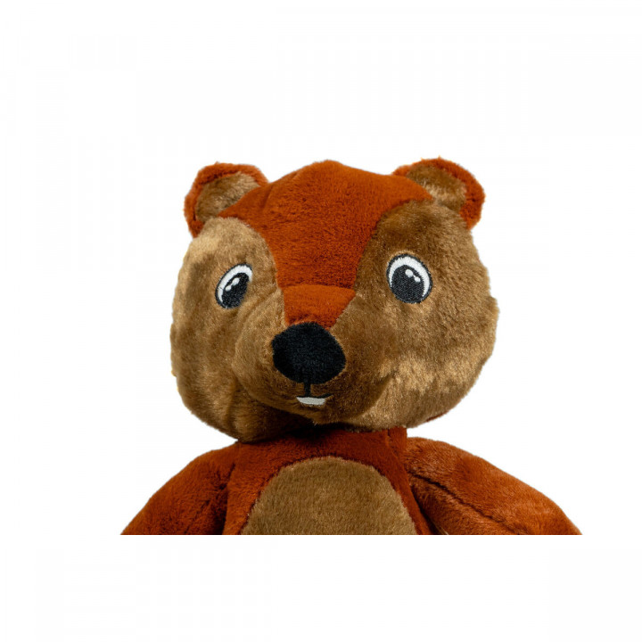 Knuffel voor honden Gloria Nitzan Bruin Polyester Polypropyleen