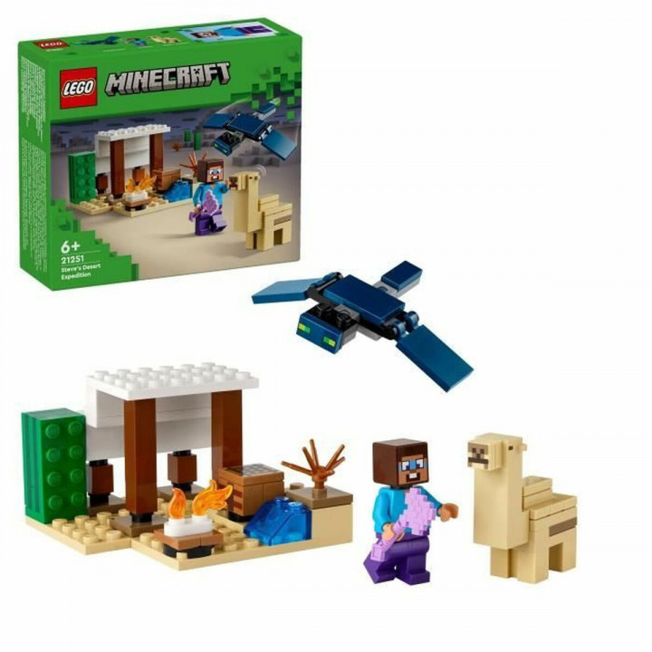 Set de construction Lego 21251 Minecraft : Steve´s Desert Expedition Multicouleur
