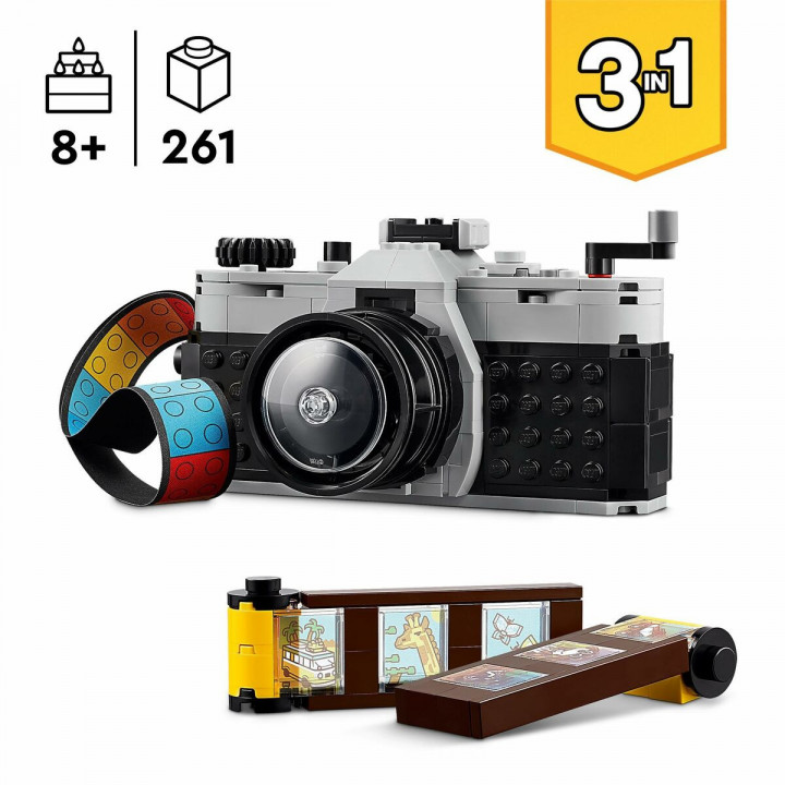 Bouwspel Lego 31147 Creator Retro Camera Multicolour