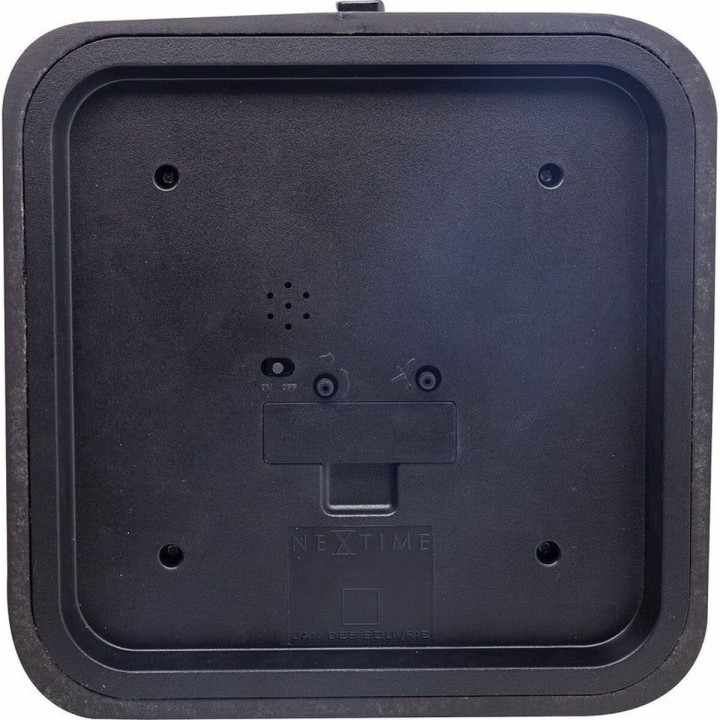 Table clock Nextime 5221ZW Black