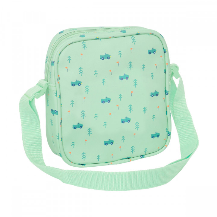 Shoulder Bag Safta Cars Green 16 x 18 x 4 cm
