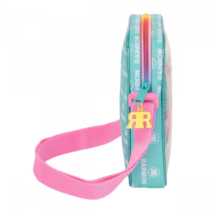 Schoudertas Rainbow High Paradise Turkoois 16 x 18 x 4 cm