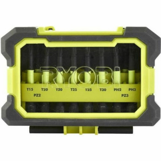 Set di punte Ryobi RAK10MSDI 50 mm 10 Pezzi Phillips Pozidriv Torx
