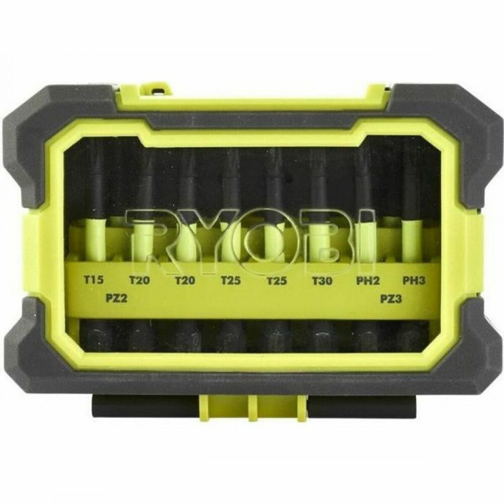 Set van tips Ryobi RAK10MSDI 50 mm 10 Onderdelen Phillips Pozidriv Torx