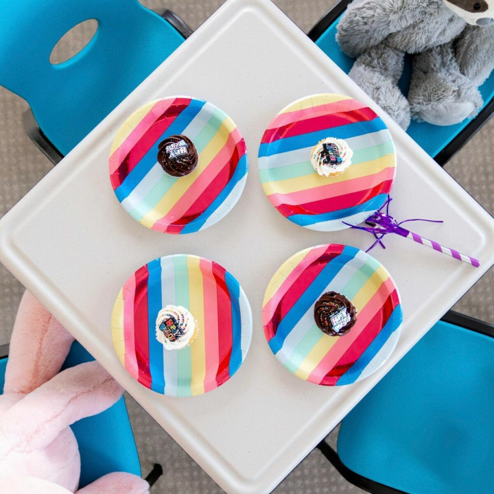 Kindertafel Lifetime Opvouwbaar Wit Staal Plastic 61 x 61 x 53,5 cm