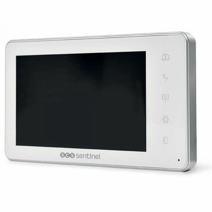 Smarter Video-Türöffner SCS SENTINEL VisioKit 7 Weiß Aluminium ABS