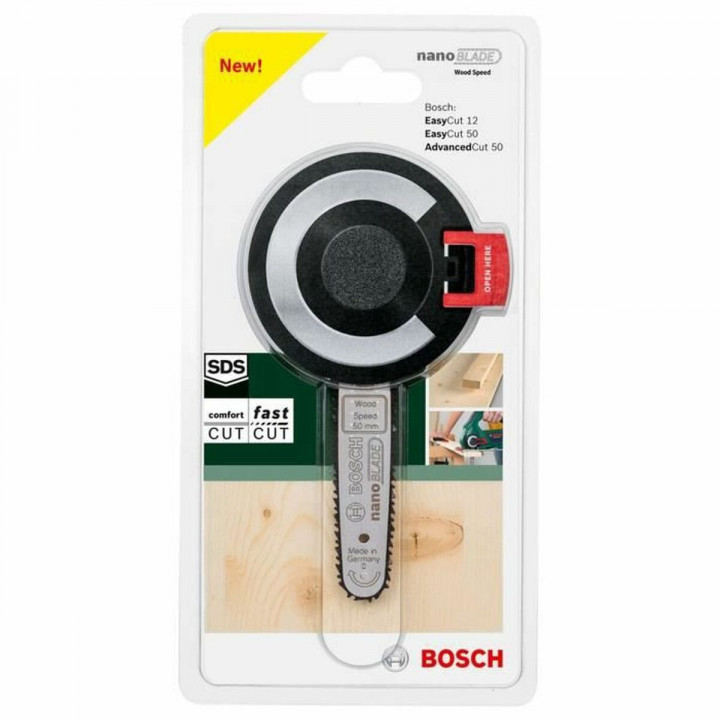 Lame pour tronçonneuse BOSCH Nanoblade Easycut 50 Bois Multi-outils