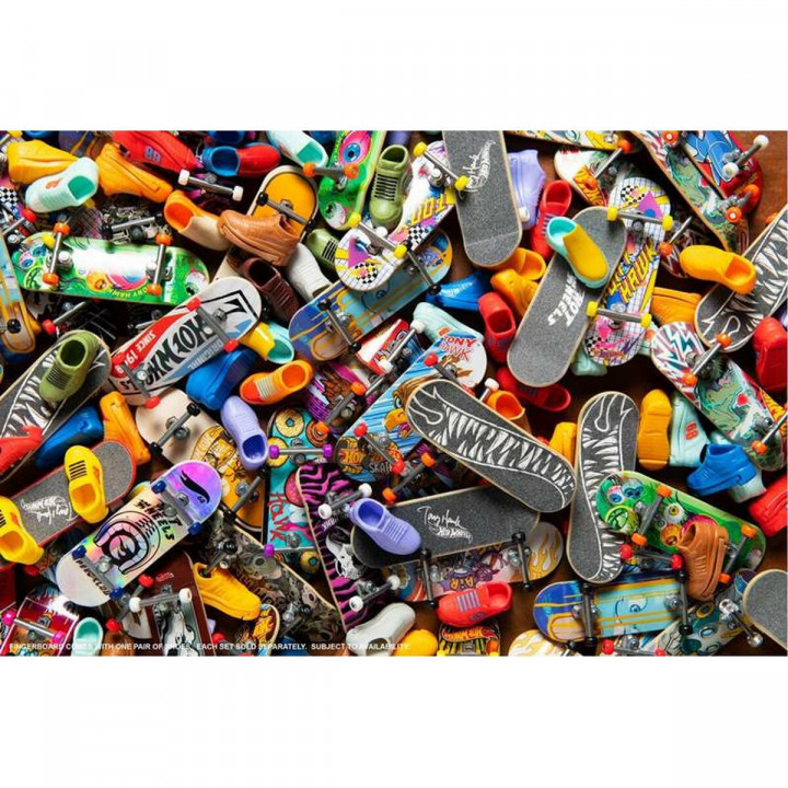 Vingerskateboard Hot Wheels 8 Onderdelen