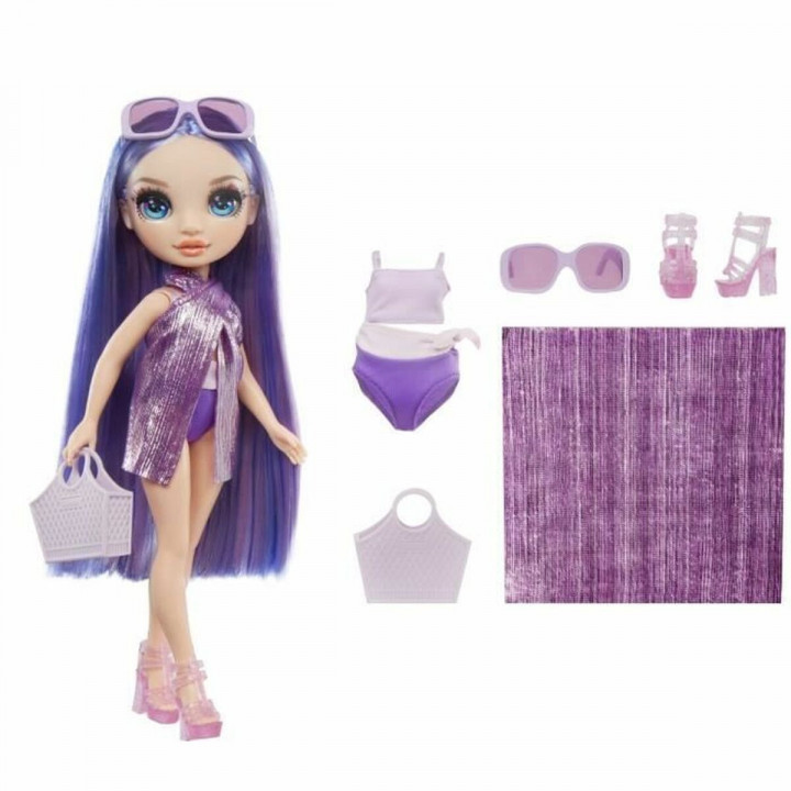 Muñeco Bebé Rainbow High Swim & Style Violet