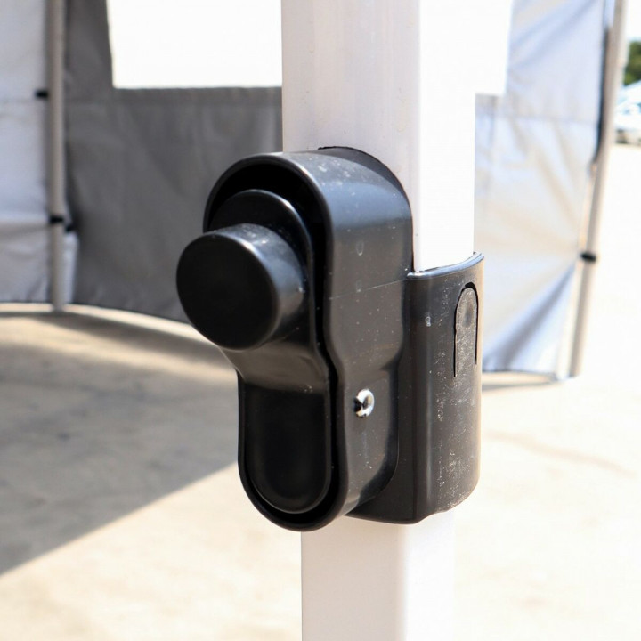 Tenda OCC Motorsport OCCCARP03 Racing Nero Poliestere 420D Oxford 3 x 3 m