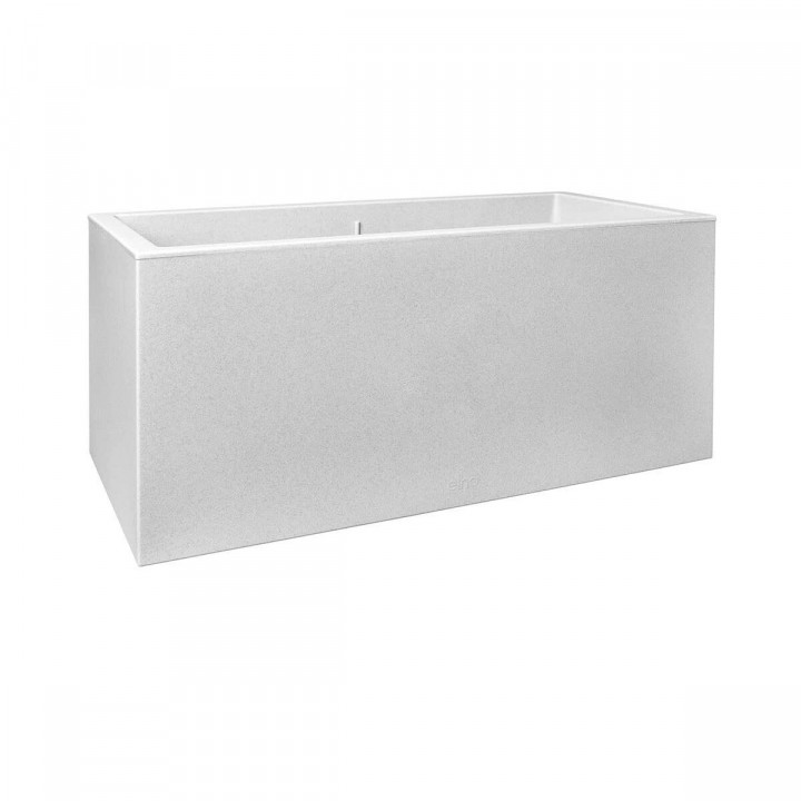 Bloempot Elho Wit 59 x 30 x 29 cm Plastic Rechthoekig Modern