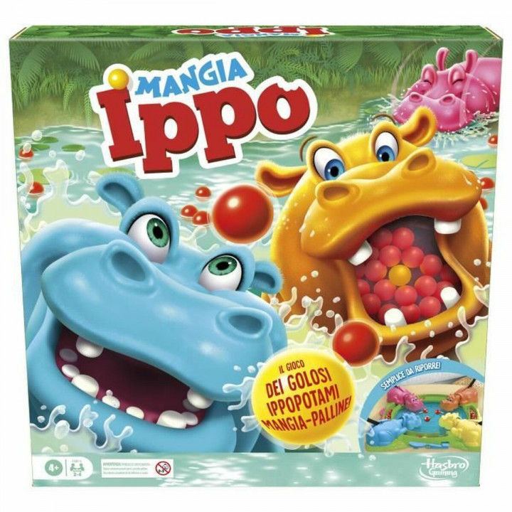 Bordspel Hasbro Mangia Ippo 30 x 7 x 30 cm 10 x 45 x 45 cm