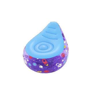 Bestway Opblaasbare Stoel met Ledverlichting Ruimtelijk 72x72x64 cm +3 Jaar Binnen en Tuin 75122