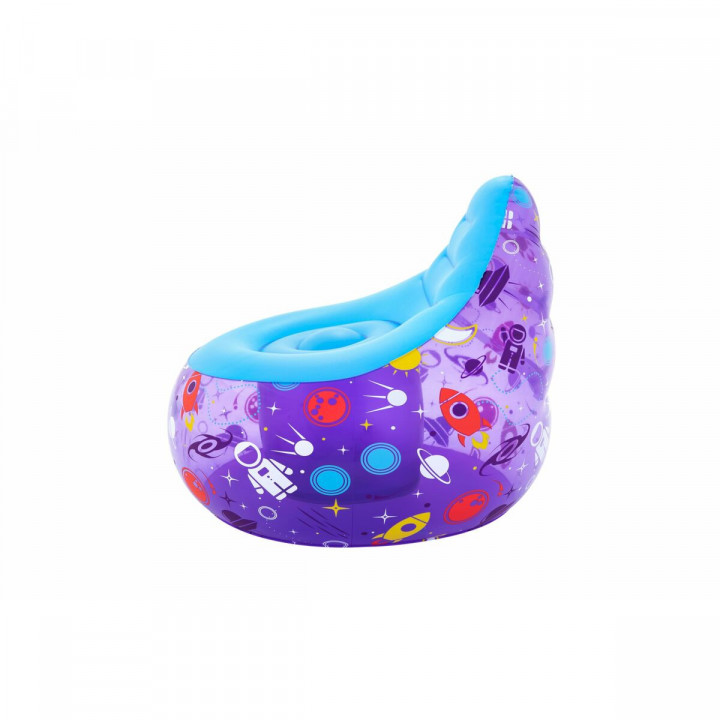 Bestway Opblaasbare Stoel met Ledverlichting Ruimtelijk 72x72x64 cm +3 Jaar Binnen en Tuin 75122