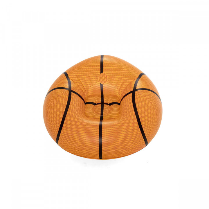 Bestway Sillon Hinchable Gigante Baloncesto 114x112x66 cm +6 Años Interior y Jardin 75103
