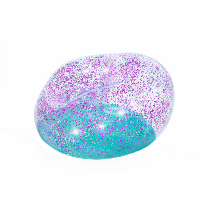 Inflatable Armchair Bestway Multicolour 114 x 112 x 66 cm 122 x 114 x 66 cm Glitter