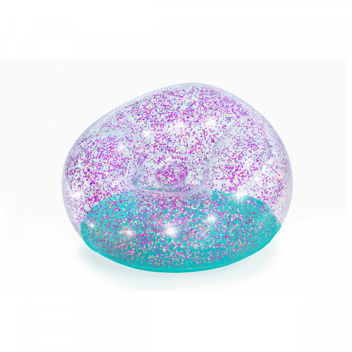 Inflatable Armchair Bestway Multicolour 114 x 112 x 66 cm 122 x 114 x 66 cm Glitter