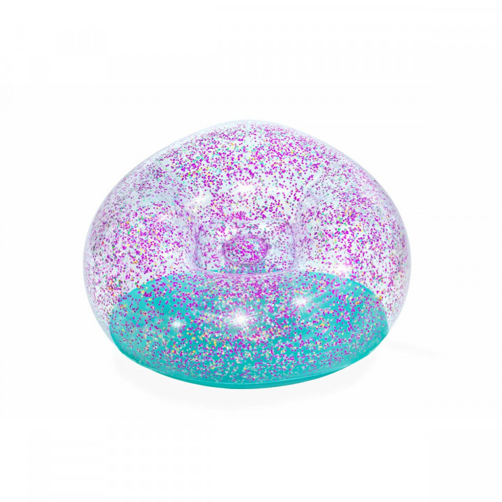 Inflatable Armchair Bestway Multicolour 114 x 112 x 66 cm 122 x 114 x 66 cm Glitter
