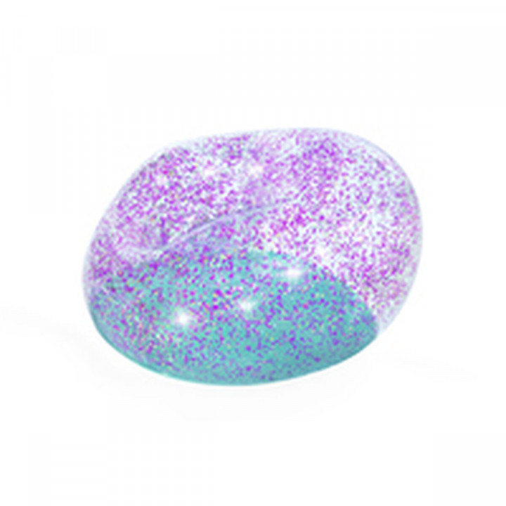 Bestway Opblaasbare Glitter Gigantische Fauteuil 114x112x66 cm +6 Jaar Binnen en Tuin 75115