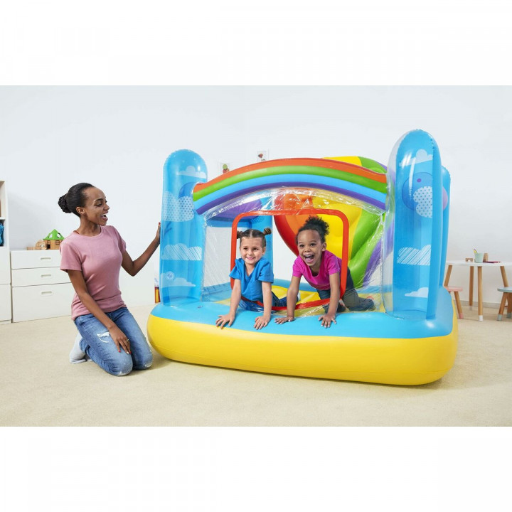 Bestway Hüpfburg Spiele Ringe 175x173x137 cm +3 Jahre Garten 52269