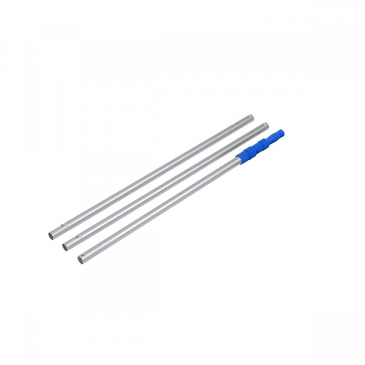Bestway Aluminium Telescopische Zwembadstok 457 cm Intrekbaar Tuin 58702