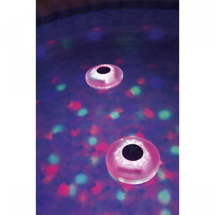 Floating solar light for swimming pools Bestway Ø 14 cm (1 Unit)