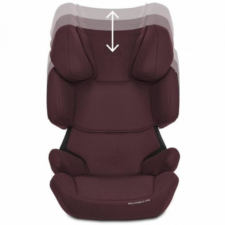 Silla para el Coche Cybex Solution X i-Fix Rumba Rojo rouge ECE R129/04 ISOFIX