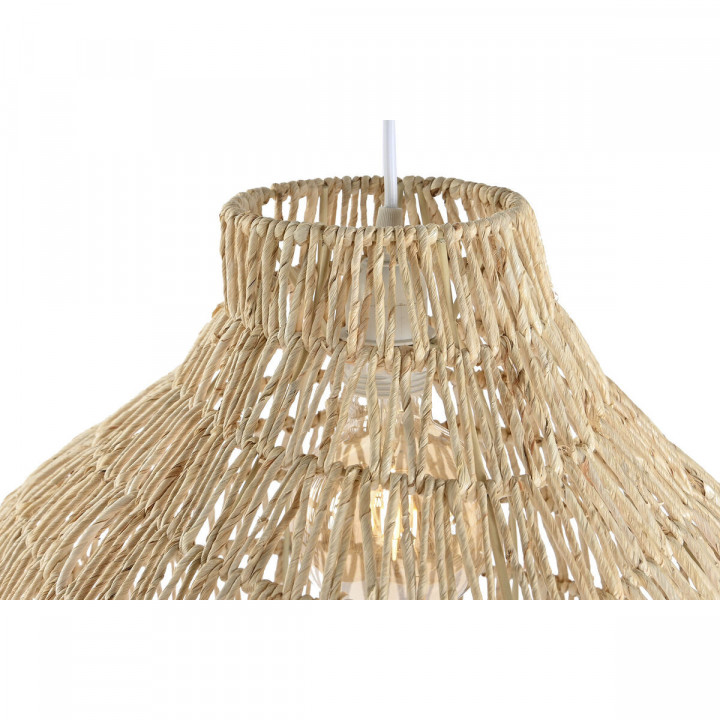 Lámpara de Techo Home ESPRIT Marrón claro Metal Cuerda 53 x 42 x 32 cm