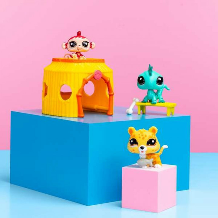 Playset Bandai Littlest Pet Shop 8 Onderdelen