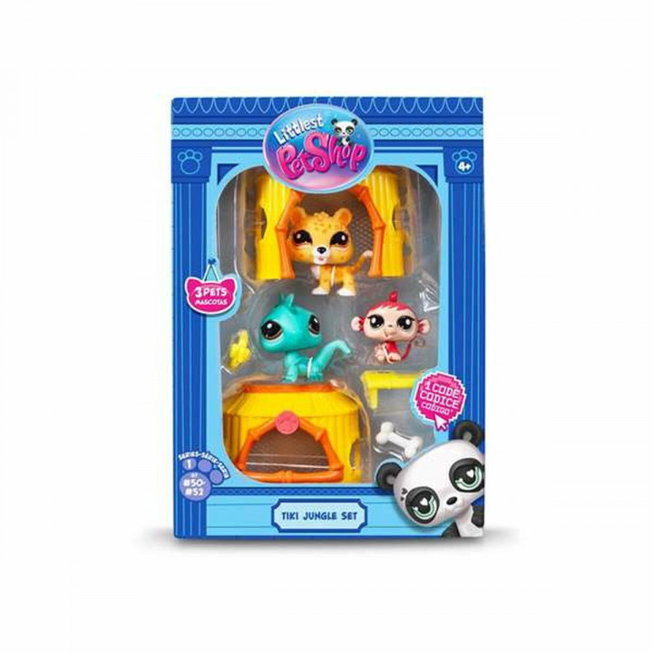 Playset Bandai Littlest Pet Shop 8 Onderdelen