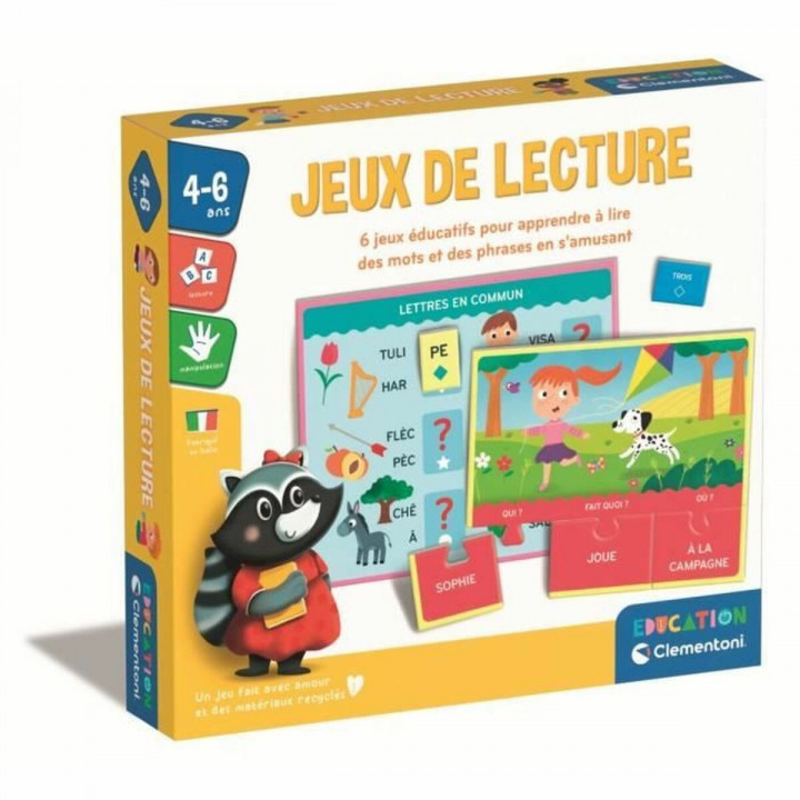 Educatief Spel Clementoni Jeux de lecture (FR)