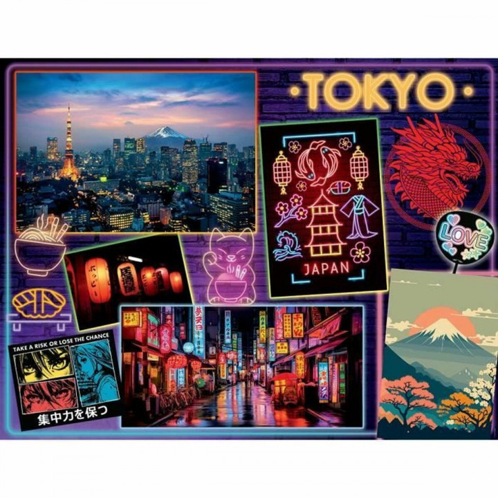 Puzzle Ravensburger Découverte de Tokyo 2000 Pezzi