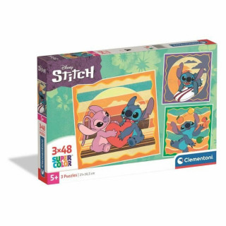 Puzzel Clementoni Stitch (3 Stuks)