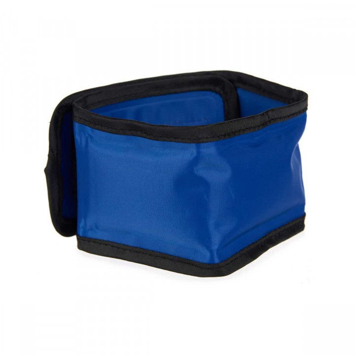 Collare per Cani Mascow Azzurro Nero Poliestere PVC Gel 6,5 x 1 x 45 cm Refrigerante (4 Unità)