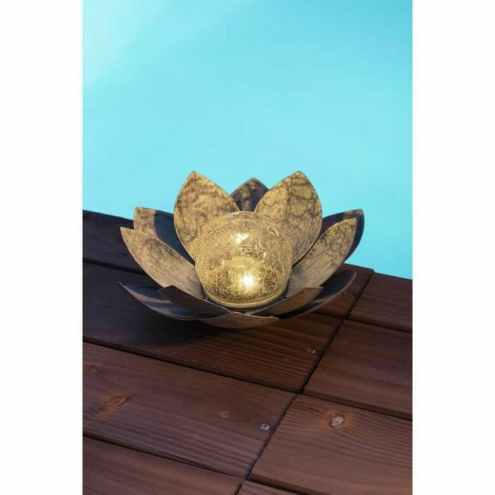 Lampada da tavolo Galix Waterlily Grigio