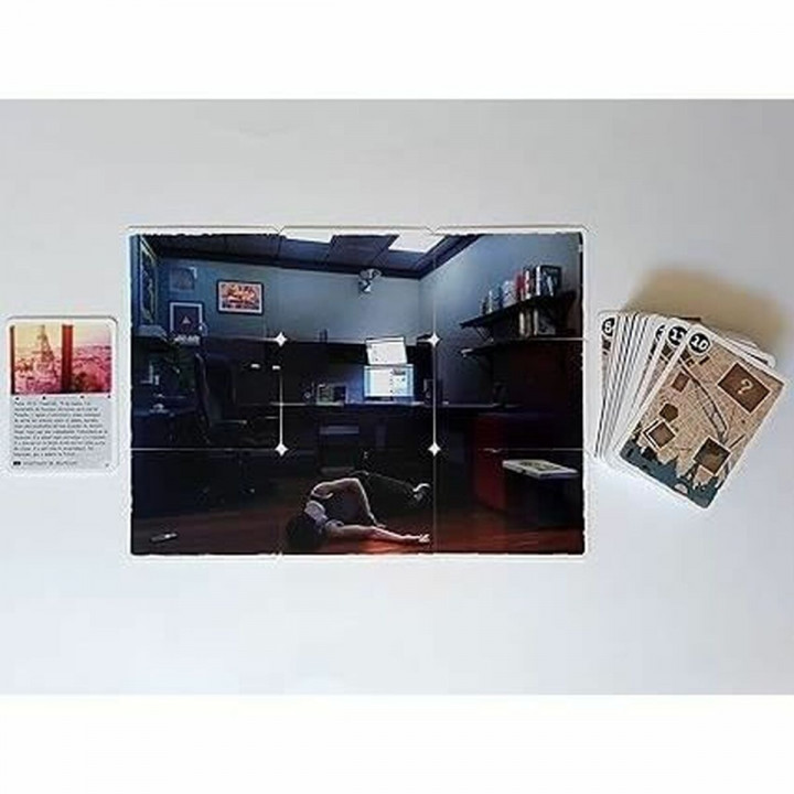 Board game Asmodee Crime Zoom : Oiseau de Malheur 13 x 3 x 10 cm