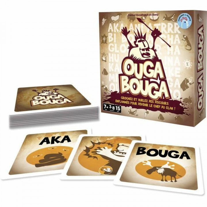Jeu de société Asmodee Ouga Bouga 12 x 4 x 12 cm