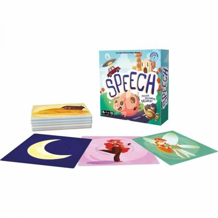 Tischspiel Asmodee Speech 12 x 4 x 12 cm