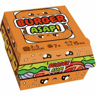 Tischspiel Asmodee Burger ASAP 12 x 7 x 13 cm