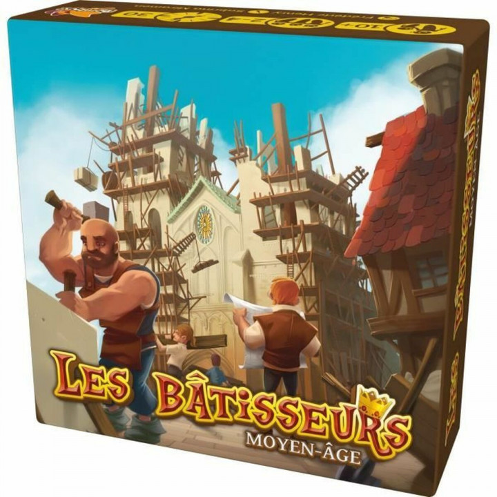Board game Asmodee Bâtisseurs (Les) : Moyen âge 13 x 5 x 13 cm