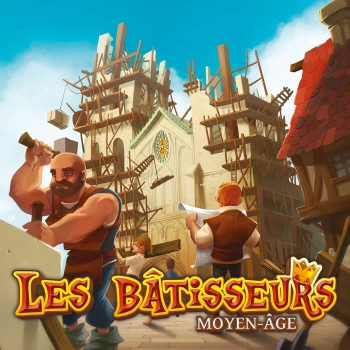 Bordspel Asmodee Bâtisseurs (Les) : Moyen âge 13 x 5 x 13 cm