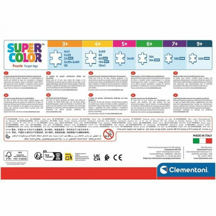 Puzzle Clementoni Stitch (3 Unità)