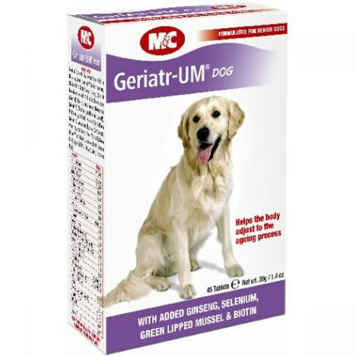 Medicamento para perros Mark & Chappell Senior Care 45 Unidades