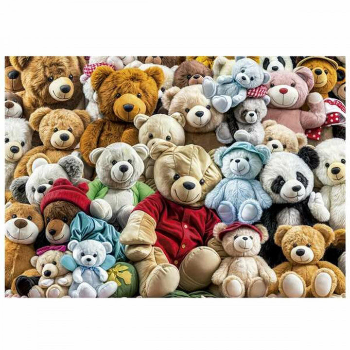 Puzzel Educa Teddy Bears 500 Onderdelen