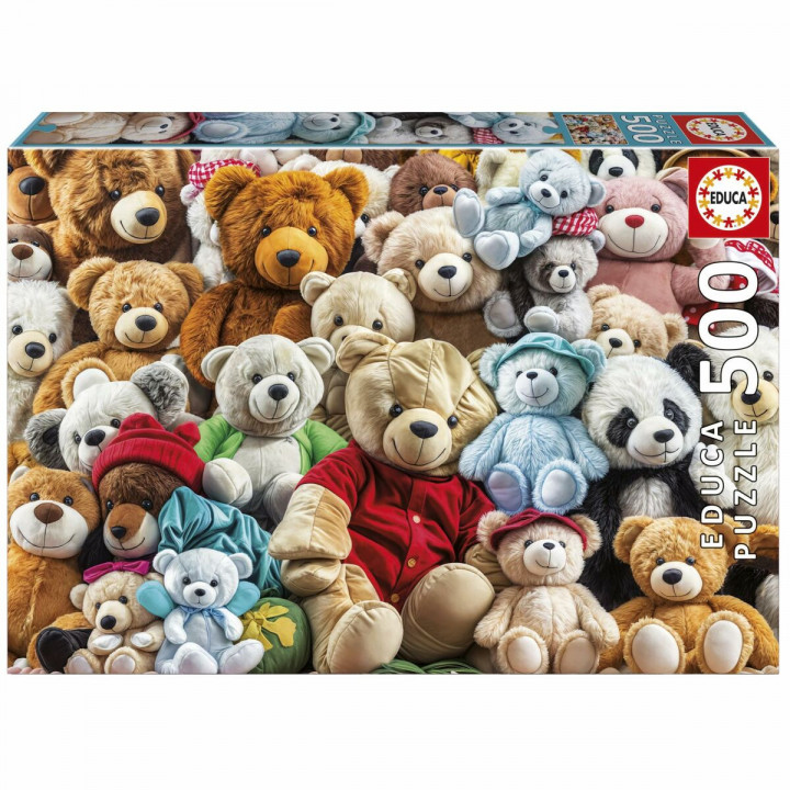 Puzzle Educa Teddy Bears 500 Stücke