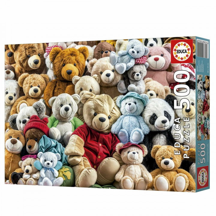 Puzzle Educa Teddy Bears 500 Pezzi