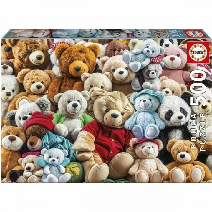 Puzzle Educa Teddy Bears 500 Stücke
