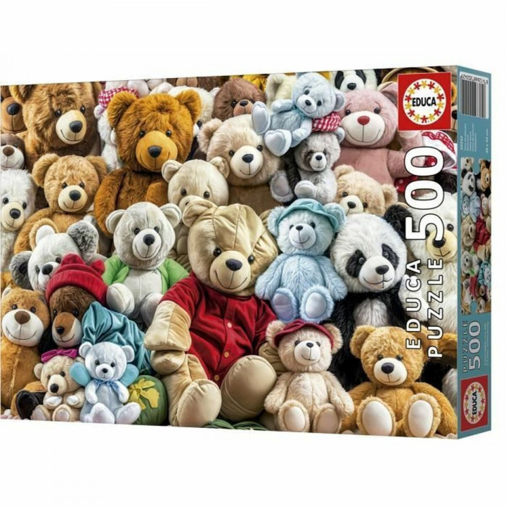 Puzzle Educa Teddy Bears 500 Pezzi