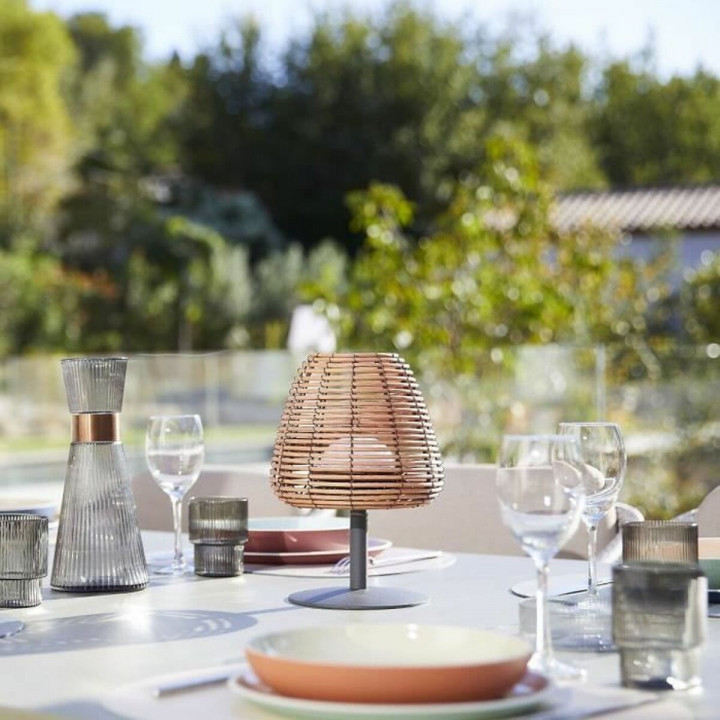 Lampada a LED Lumisky BOHEME Bianco Acciaio